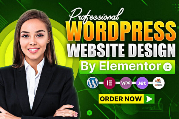 I will design clean and responsive wordpress website