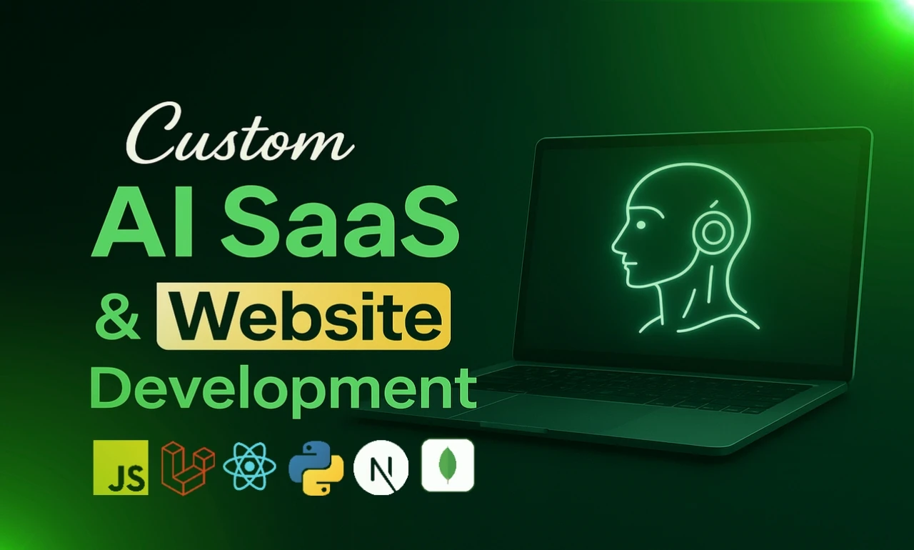 I will build ai chatbot ai saas website ai mobile app ai agent with support