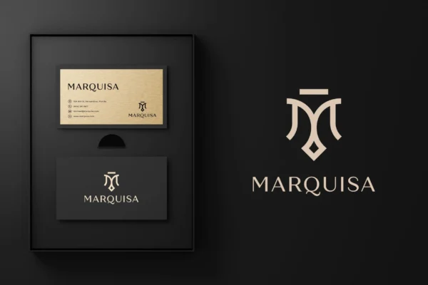 I will do modern minimalist luxury business logo design